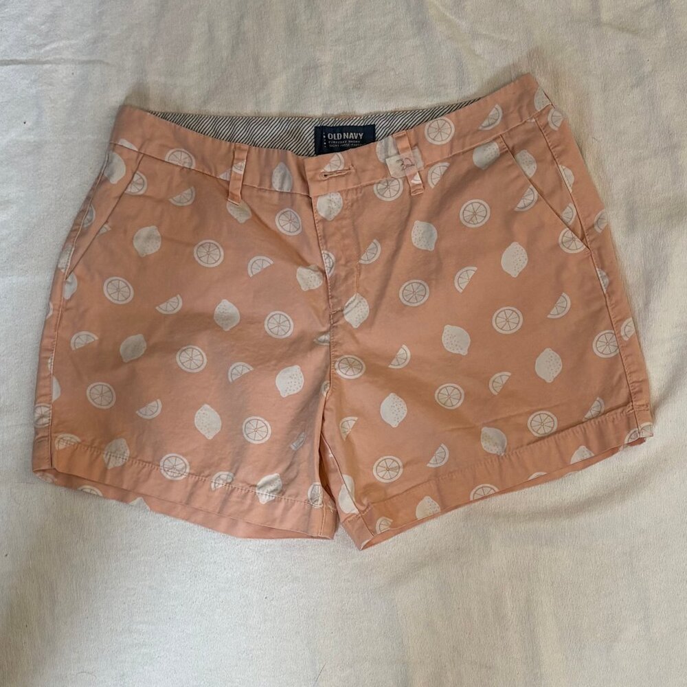 Peach Old Navy Everyday Shorts